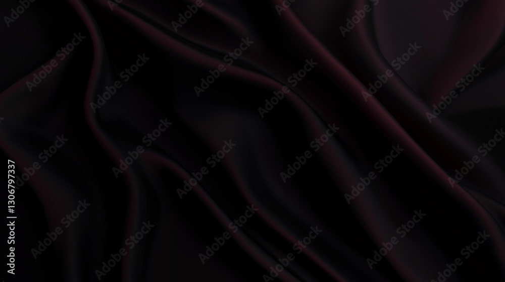 Obraz premium Rich red and deep purple drapery with silky sheen