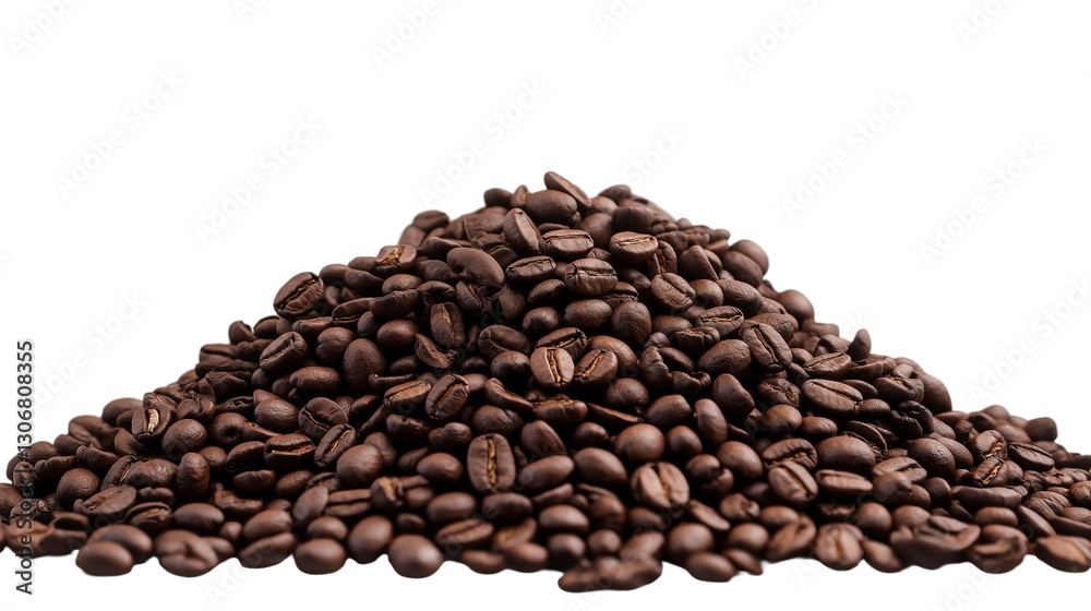 pile of coffee beans isolated on white or transparent png pile of coffee beans isolated on white or transparent png