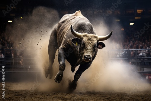 Bull riding livestock cattle animal.