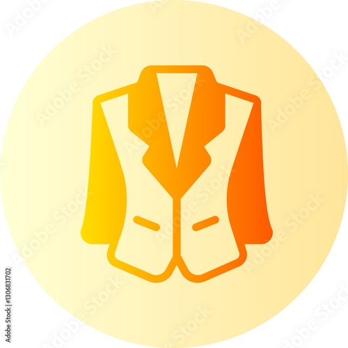 Wedding Suit gradient icon