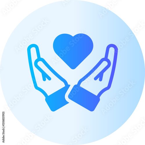 Give Love  gradient icon