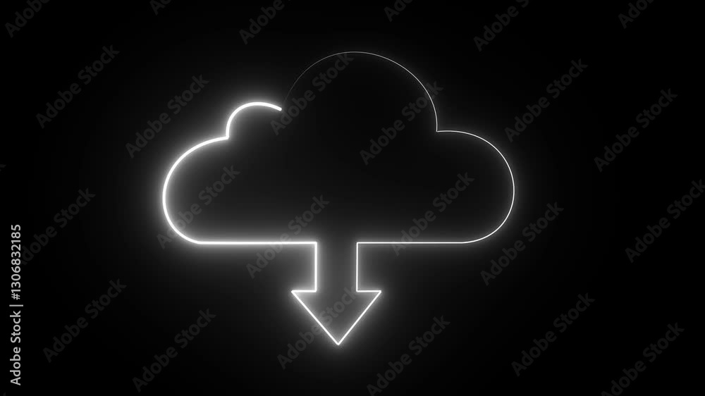 Abstract neon upload icon . Modern Minimal Vector Icon Set for Web, App, and UI Design Abstract neon upload icon . Modern Minimal Vector Icon Set for Web, App, and UI Design