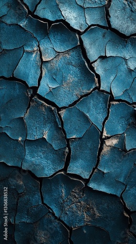 Dark Blue Slate Stone Texture for Background or Design
