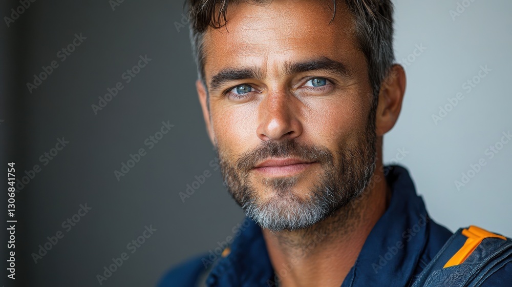 portrait of a confident construction worker in safety gear on white background portrait of a confident construction worker in safety gear on white background