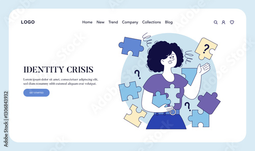 Negletful Parenting Style. Flat Vector Illustration