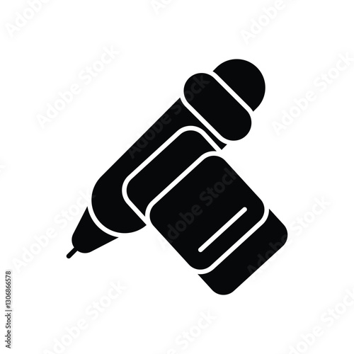 Eraser Icon vector stock illustration