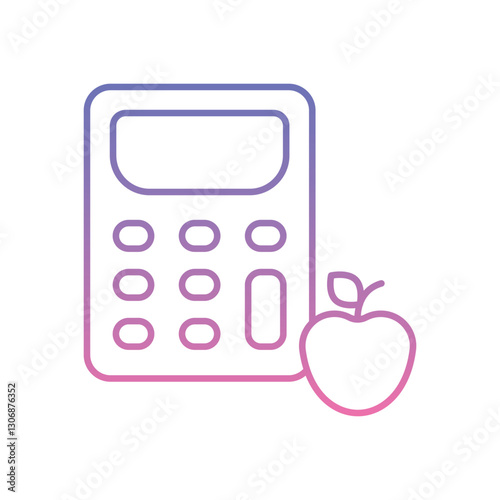 Calculator Icon vector stock illustration