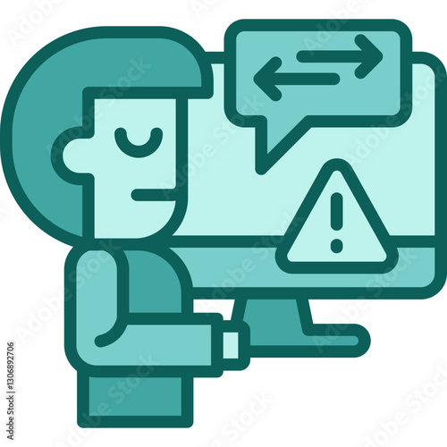 Contingency Plan solid icon
