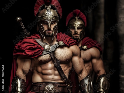 Greek Spartan warrior