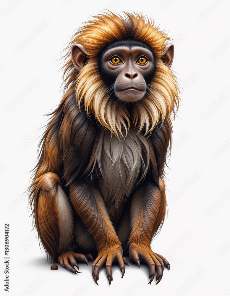 Golden Mane: The Playful and Majestic Lion Tamarin Golden Mane: The Playful and Majestic Lion Tamarin
