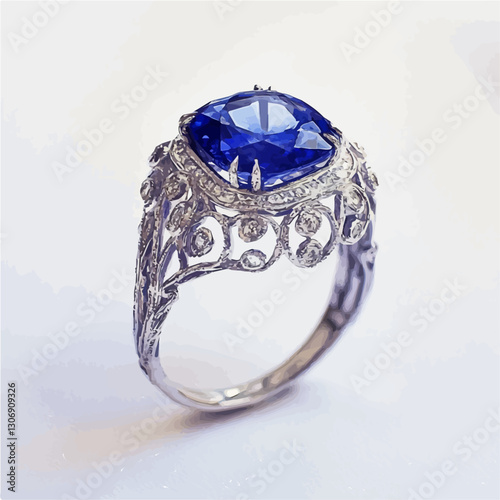 This ring is a symbol of sophistication and craftsmanship, ideal for special occasions.
