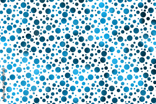Blue polka dot background