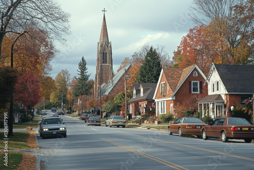 A charming street in Cornwa...