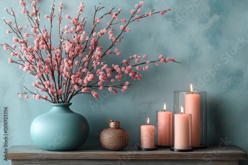 A display of spring-themed ...