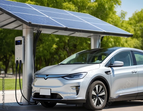 Solar Powered Electric Car Charging: Sustainable Energy Transportation