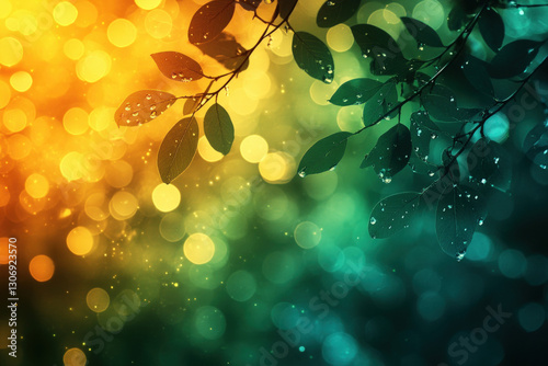 A dreamy image featuring co...