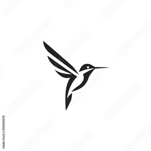 Hummingbird Vector Logo Design