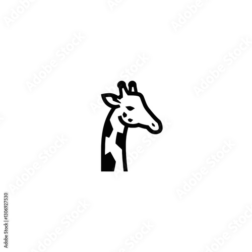 Giraffe Vector Logo Design