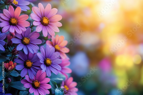 A postcard background with ...