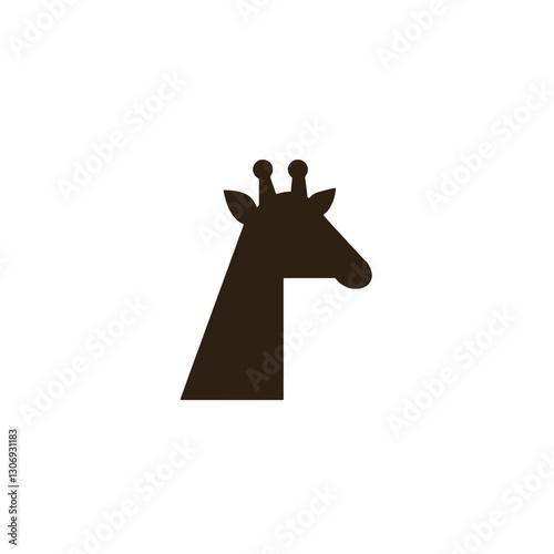 Giraffe Vector Logo Design
