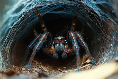 A Sydney funnel-web spider,...