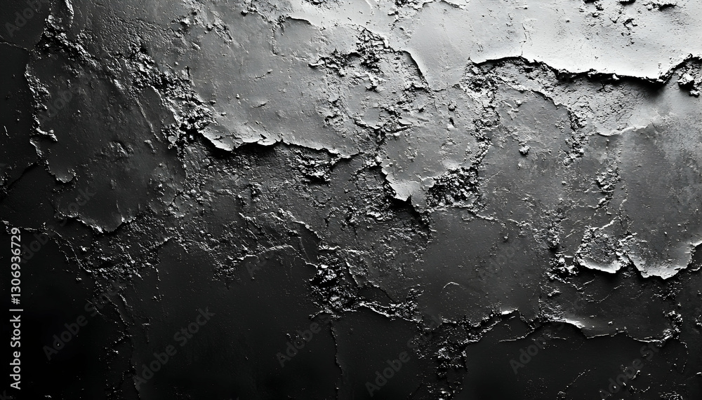Fototapeta premium Black And White Grunge Wall Texture