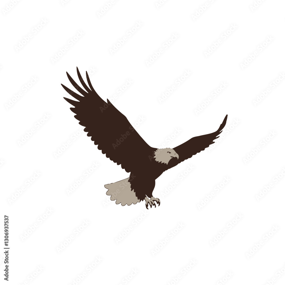Obraz premium Eagle Vector Logo Design