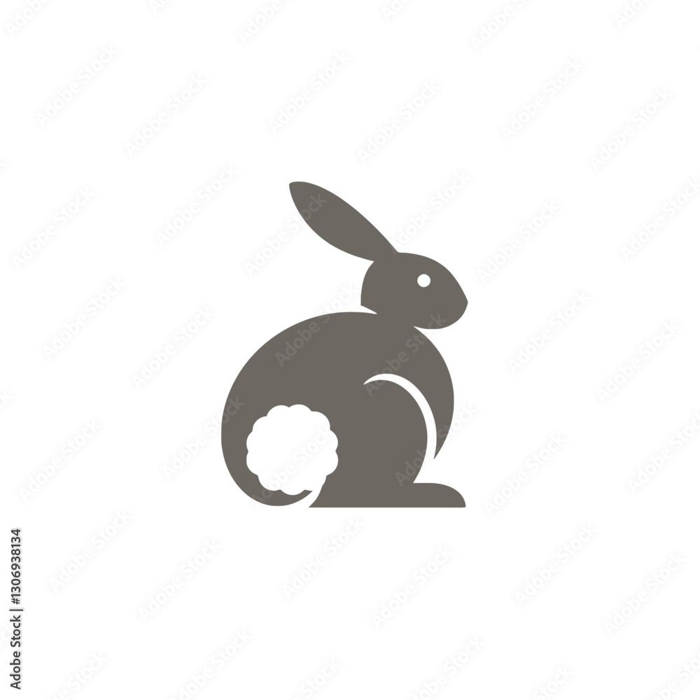 Fototapeta premium Rabbit Vector Logo Design