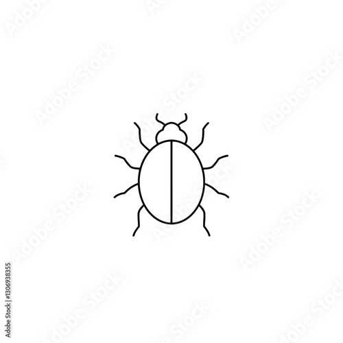 Beetle Vector Logo Design