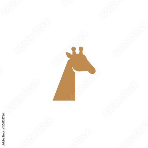 Giraffe Vector Logo Design