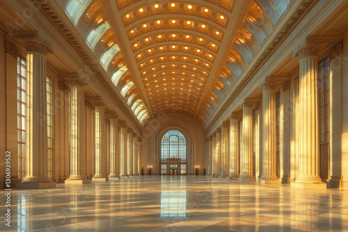 The grand interior of Union...