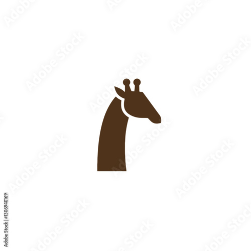 Giraffe Vector Logo Design