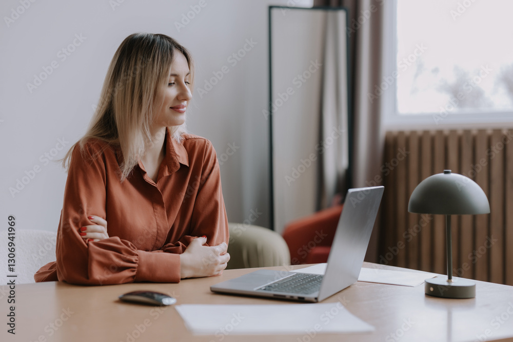 Woman Working from Home Woman Working from Home