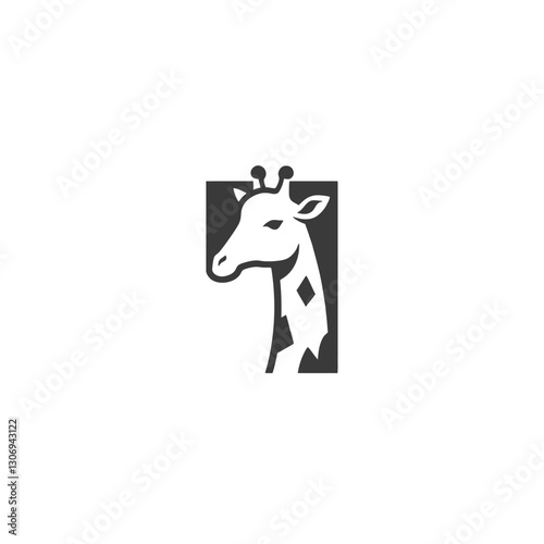Giraffe Vector Logo Design