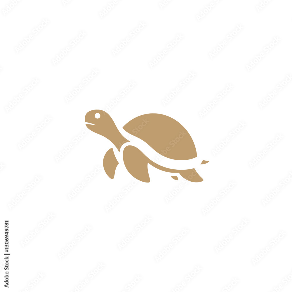 Fototapeta premium Turtle Vector Logo Design