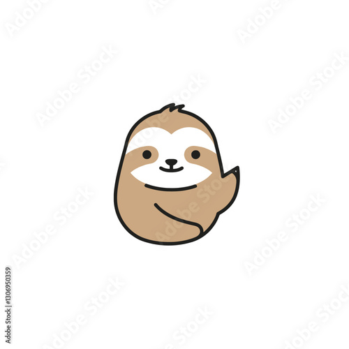 Sloth Vector Logo Design