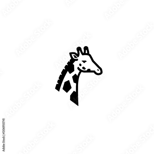 Giraffe Vector Logo Design