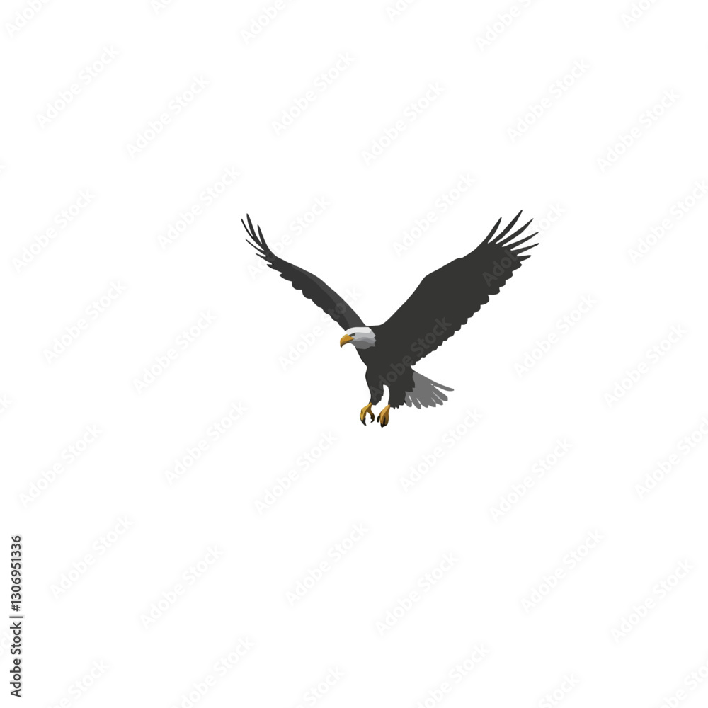 Obraz premium Eagle Vector Logo Design