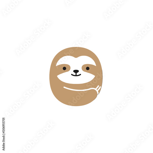 Sloth Vector Logo Design