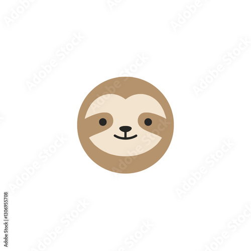 Sloth Vector Logo Design