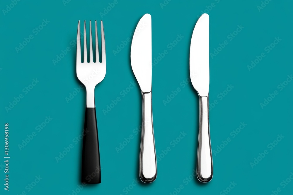 A modern emblem featuring a crossed fork and knife with a silhouette of a game bird A modern emblem featuring a crossed fork and knife with a silhouette of a game bird