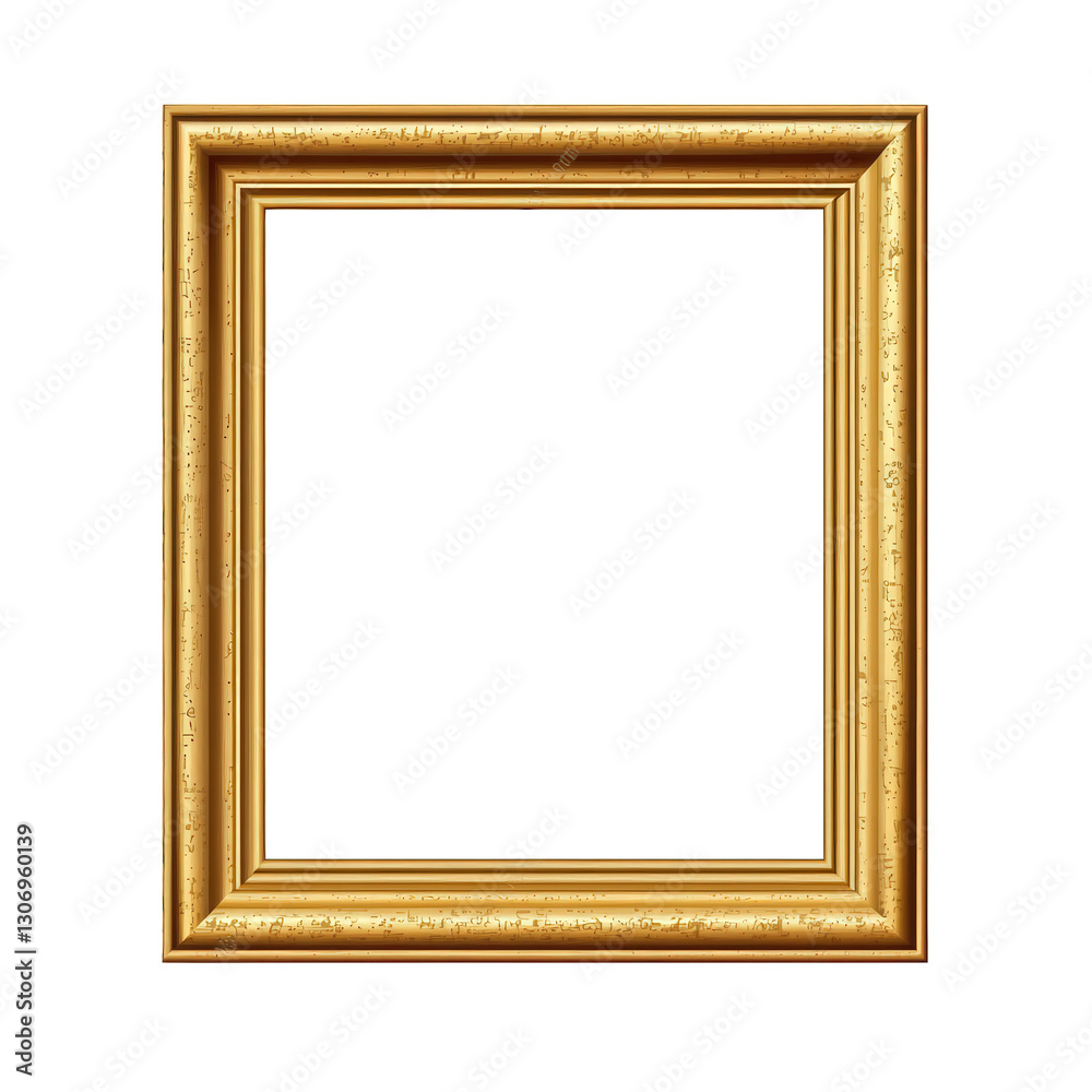decorative gold picture frame that is empty. designed to showcase artwork or photographs its ornate detailing suggests it is intended for display in a gallery or home setting. highlighting the value o decorative gold picture frame that is empty. designed to showcase artwork or photographs its ornate detailing suggests it is intended for display in a gallery or home setting. highlighting the value o