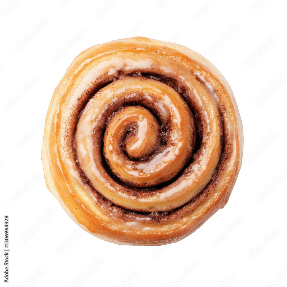 delicious cinnamon roll. characterized by its spiral shape. glossy icing. and a rich. sweet aroma the roll is golden-brown with a soft texture. making it an enticing treat for dessert lovers or a deli delicious cinnamon roll. characterized by its spiral shape. glossy icing. and a rich. sweet aroma the roll is golden-brown with a soft texture. making it an enticing treat for dessert lovers or a deli