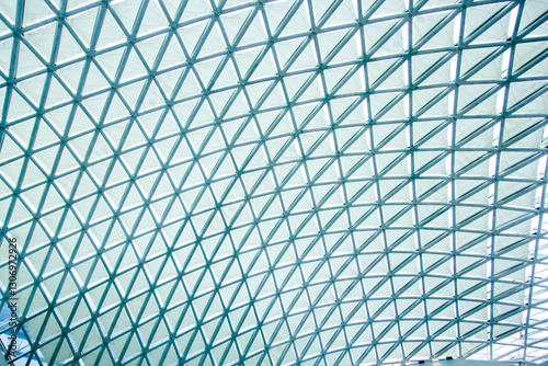 net on blue sky background