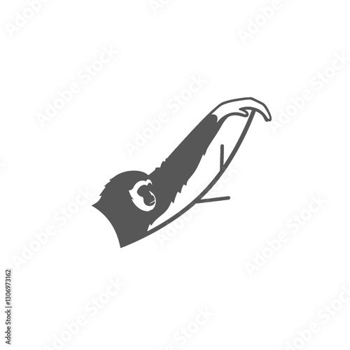 Gibbon Hanging Logo