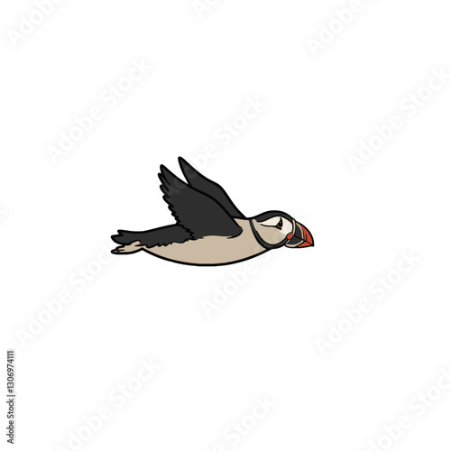 Flying Puffin Logo