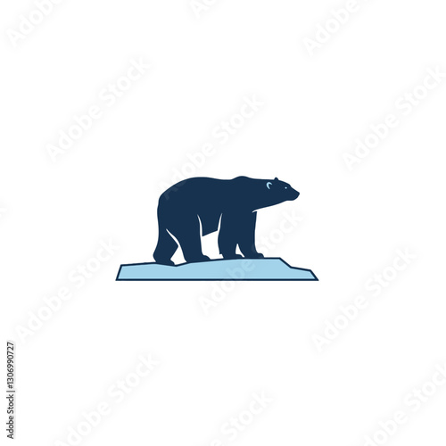 Polar Bear on Iceberg