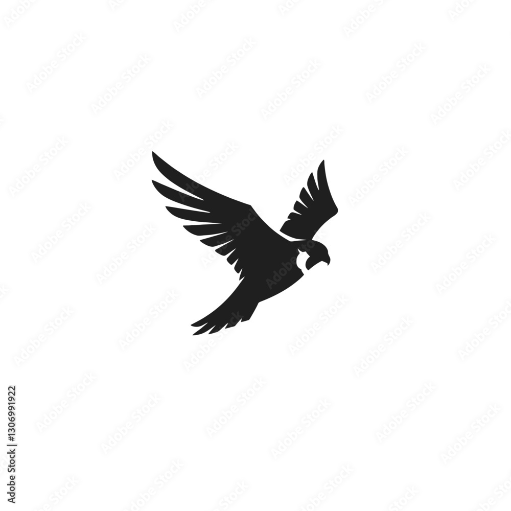 Obraz premium Parrot Flying Silhouette