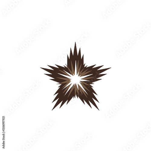 Sharp-Edged Starburst
