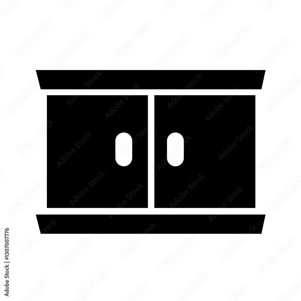 black and white furniture glyph icon black and white furniture glyph icon